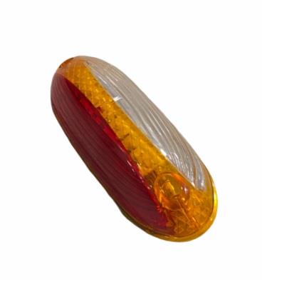 24V YAN POZİSYON LAMBASI SİDE MARKER 18 LEDLİ (KIRMIZI-BEYAZ-SARI) (125*45 MM) UNIVERSAL