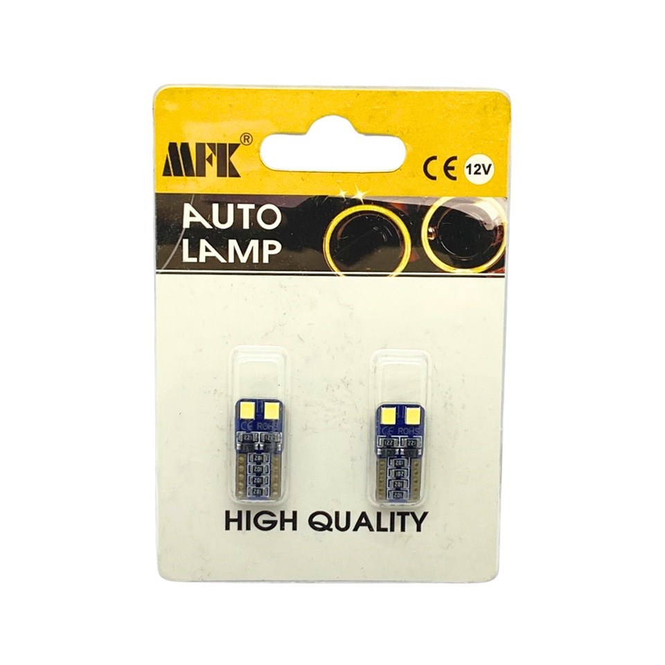 12V DİPSİZ AMPUL T10 (4 LEDLİ) BEYAZ CANBUS (2 AD)