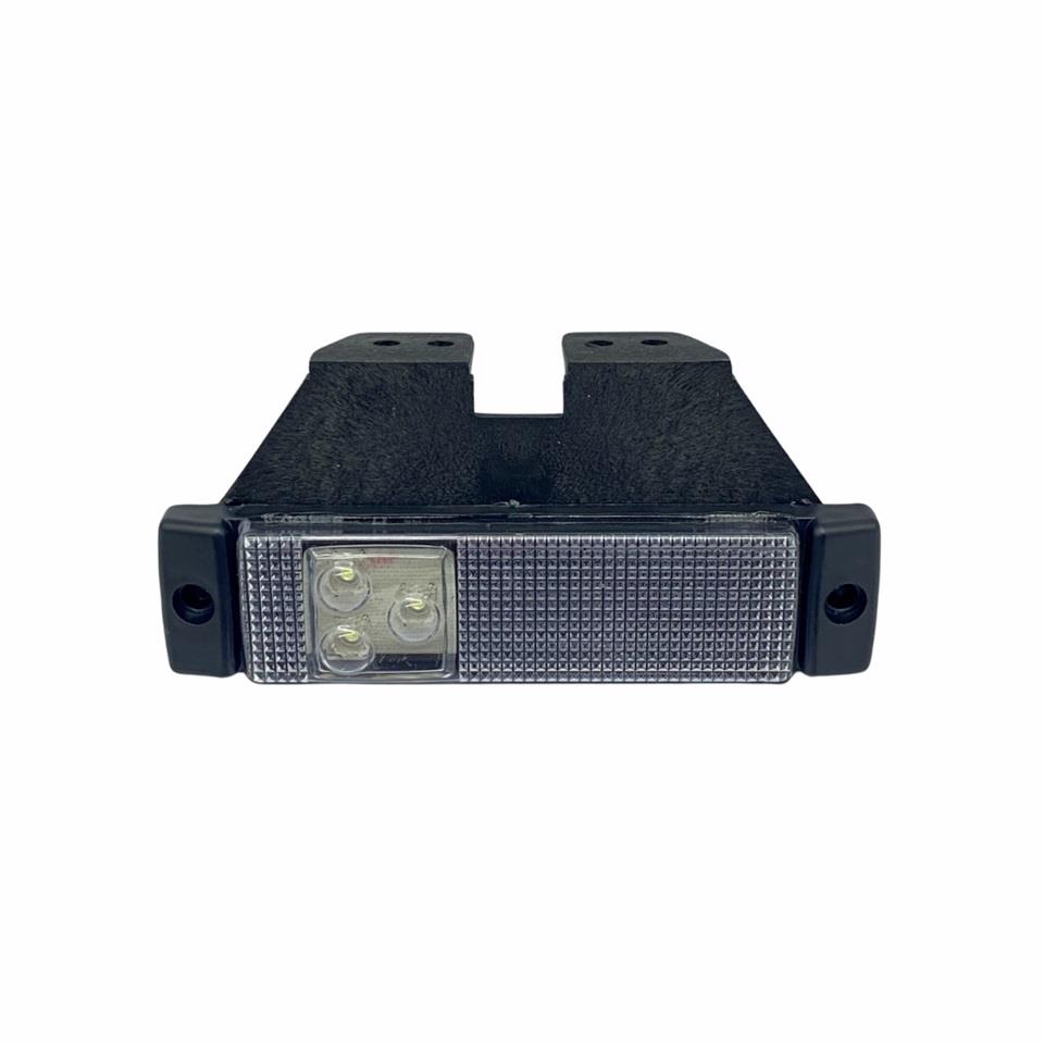12V-24V YAN İKAZ-PARK LAMBASI (SİDE ÖARKER) LEDLİ BEYAZ KRONE TİP DORSE (130*32 MM)