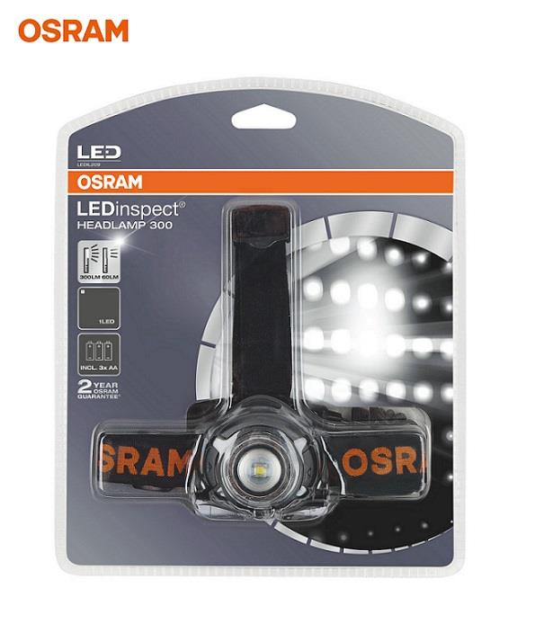 OSRAM KAFA FENERİ (LEDLİ ALIN ÇALIŞMA LAMBASI) FONKSİYONLU PİLLİ