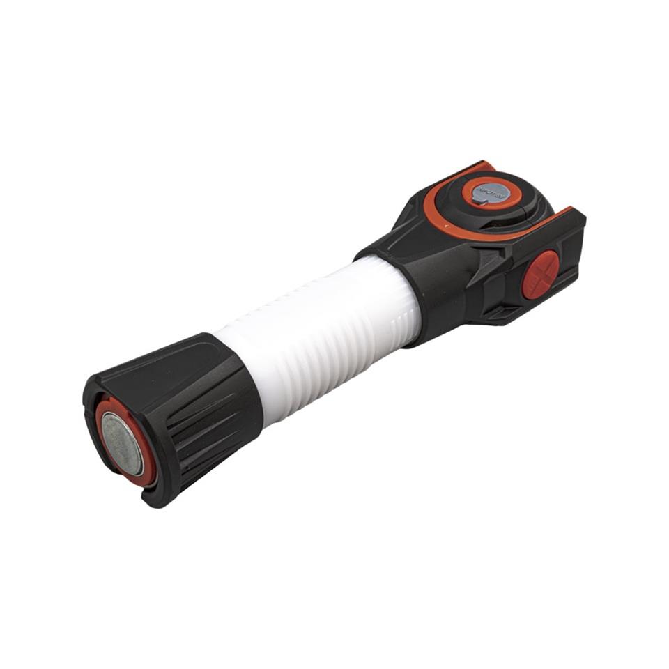 EL FENERİ LEDLİ (3 FONKSİYONLU-ZOOMLU) (USB ŞARJLI) (MIKNATISLI) (190*60 MM)