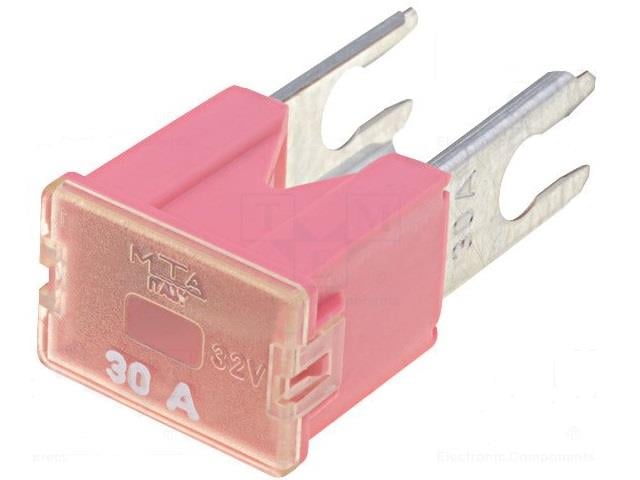 MTA AYAKLI SİGORTA PEMBE 30 A (41*22 MM)