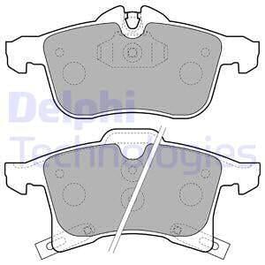 DELPHI ÖN FREN BALATASI OPEL ASTRA/COMBO/CORSA/MERIVA/ZAFIRA