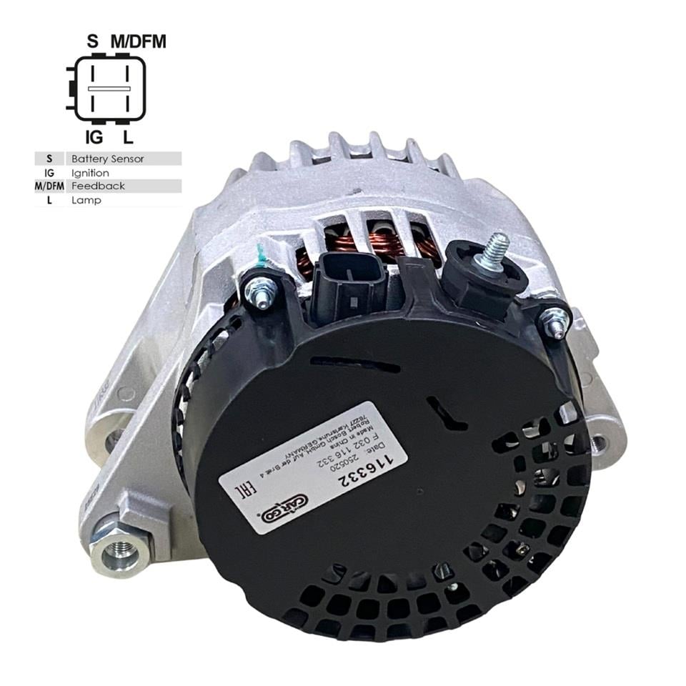 12V ALTERNATÖR DİNAMO 90 A (4 FİŞ) (IG-L-S-M) TOYOTA AURIS/AVENSİS/COROLLA 2001-2012
