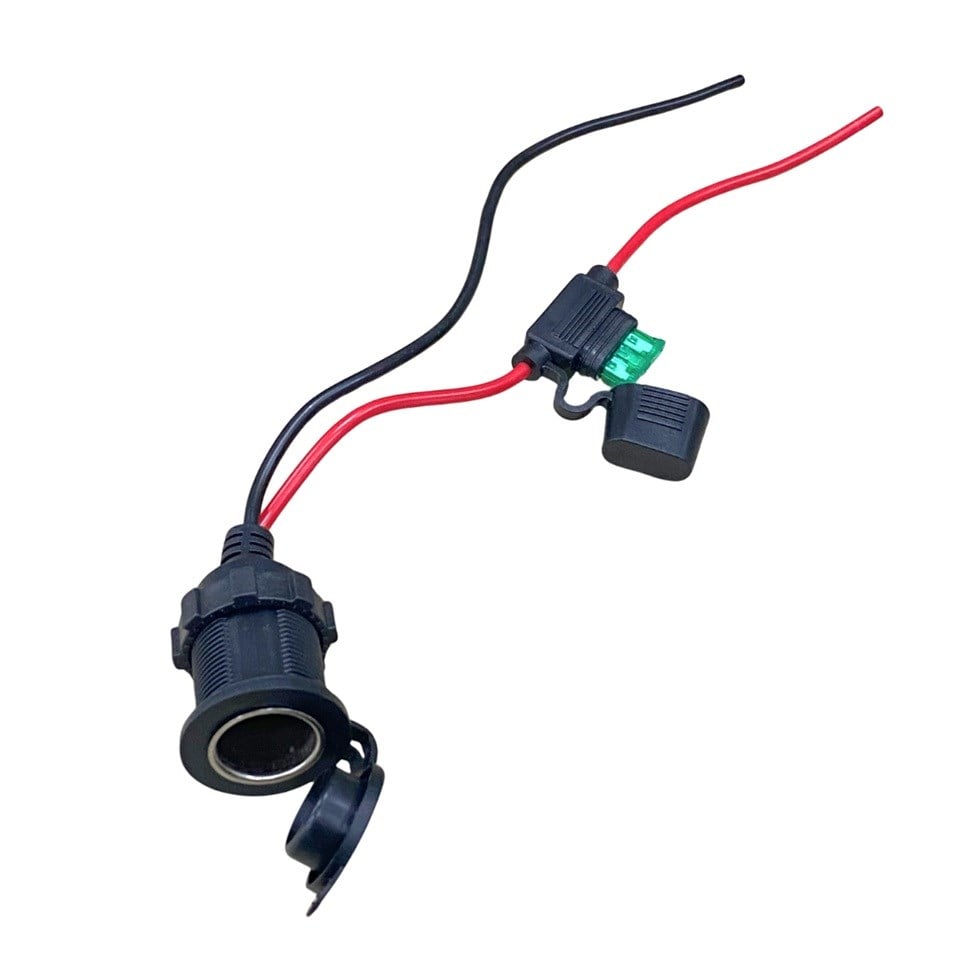 ÇAKMAK SOKETİ (ENERJİ SOKETİ) (KABLOLU) (SİGORTALI)