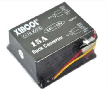 XINCOL 24V>12V KONVERTÖR (VOLTAJ DÜŞÜRÜCÜ) 15 A (HAFIZALI)