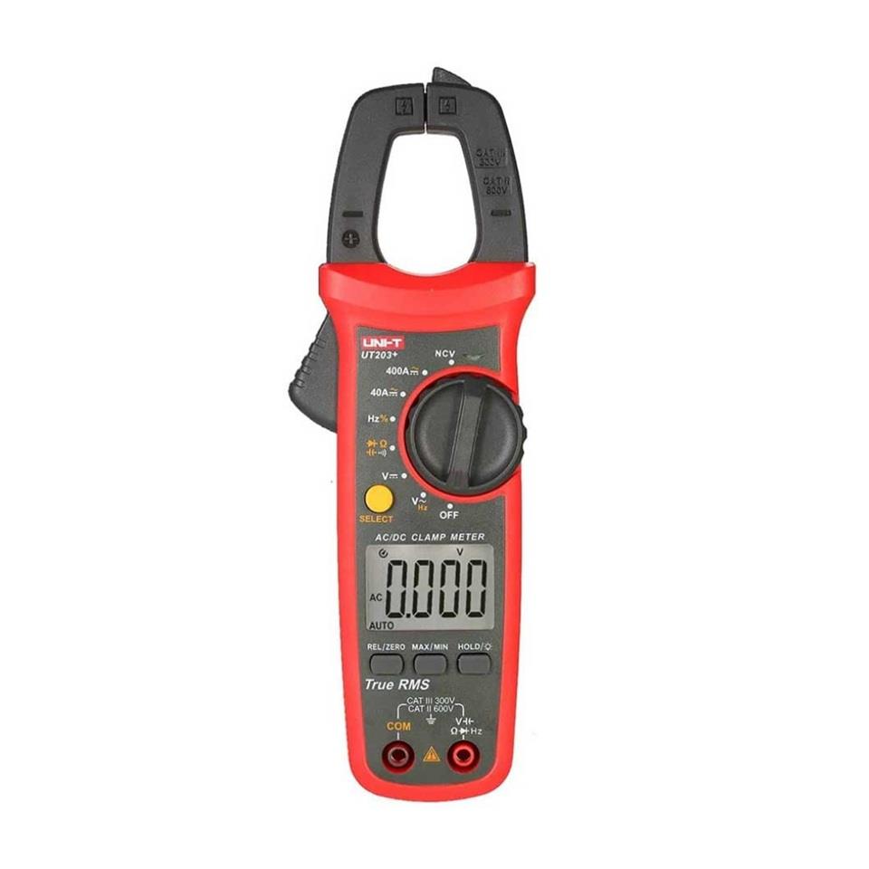 UNI-T 600V DİJİTAL EL TİPİ PENSAMPERMETRE (AC/DC KAÇAK ÖLÇER) (SES İKAZLI) 400A
