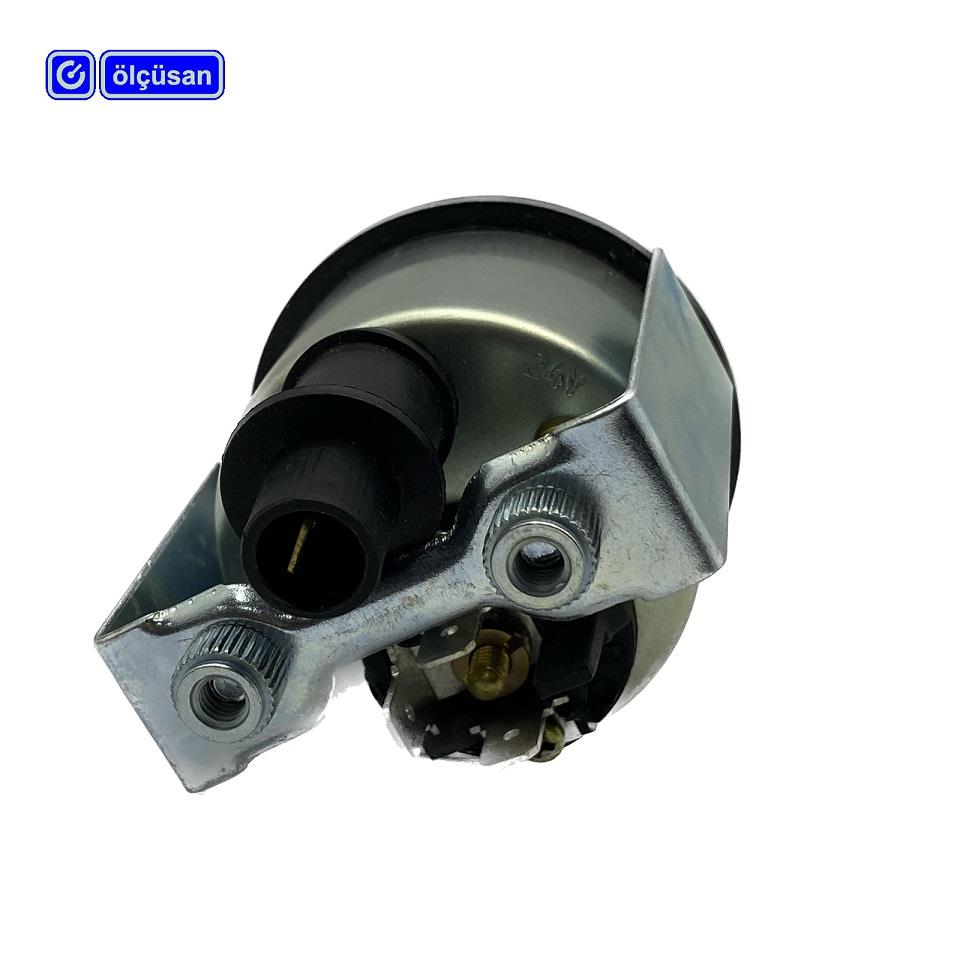 ÖLÇÜSAN 24V YAĞ SAATİ 25 BAR 52 MM