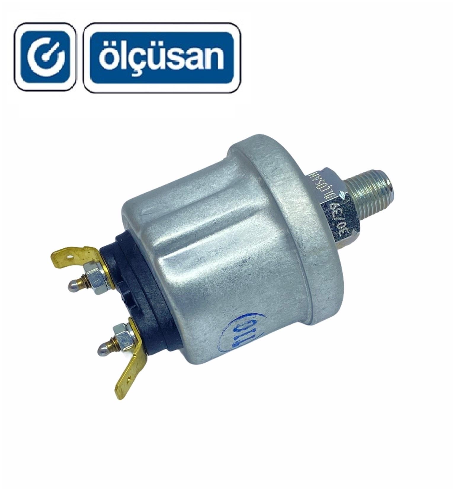 ÖLÇÜSAN ATOM YAĞ MÜŞÜRÜ 0-10 BAR (0.75±0.15) (1/8X27) (KONİK İNCE DİŞ)