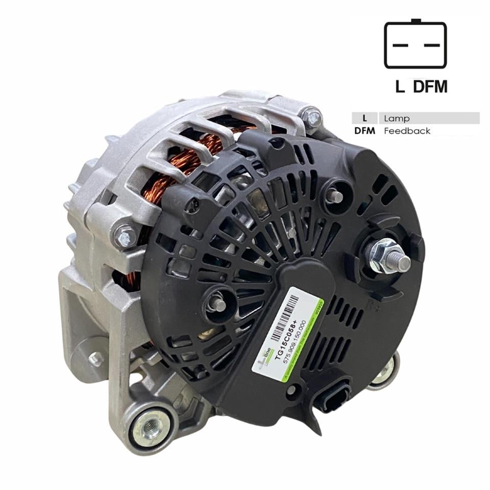 12V ALTERNATÖR DİNAMO VALEO TİPİ 150 A (L-DFM) OPEL MOVANO/VIVARO-RENAULT LAGUNA/TRAFIC 2.0 CDTI