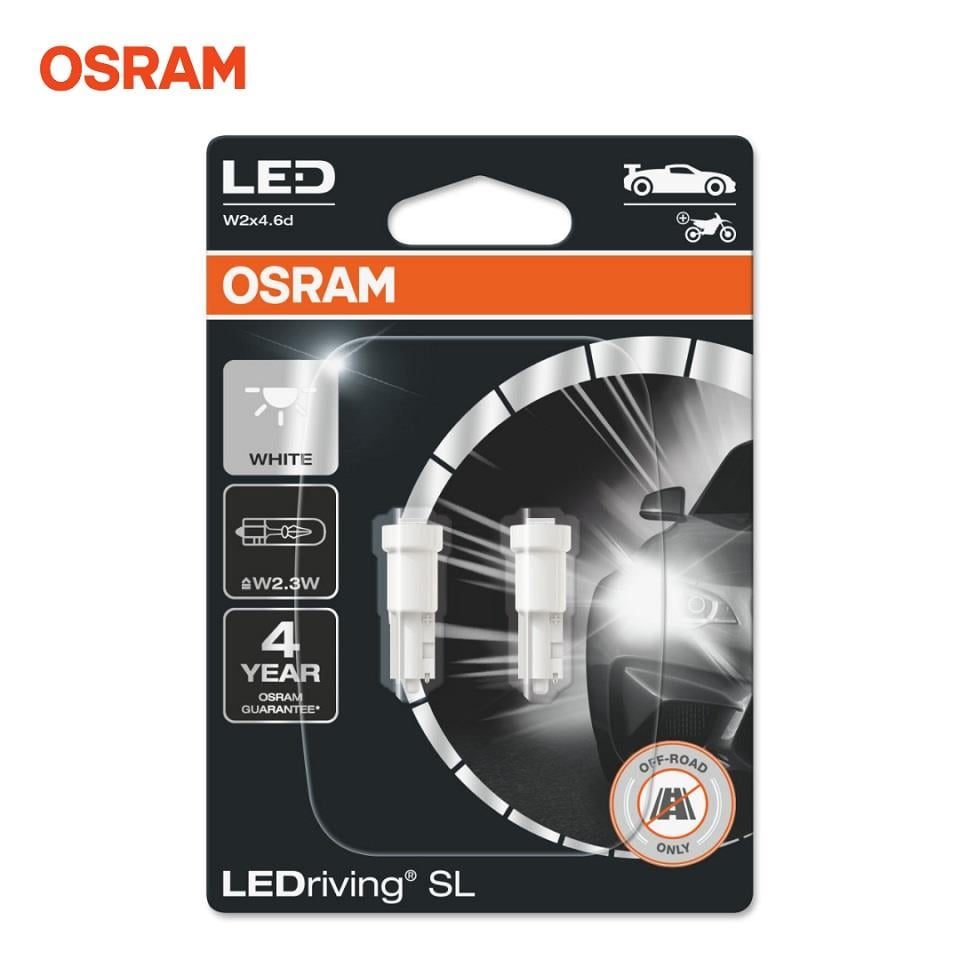 OSRAM 12V DİPSİZ AMPUL LED T5 BEYAZ (2 AD)