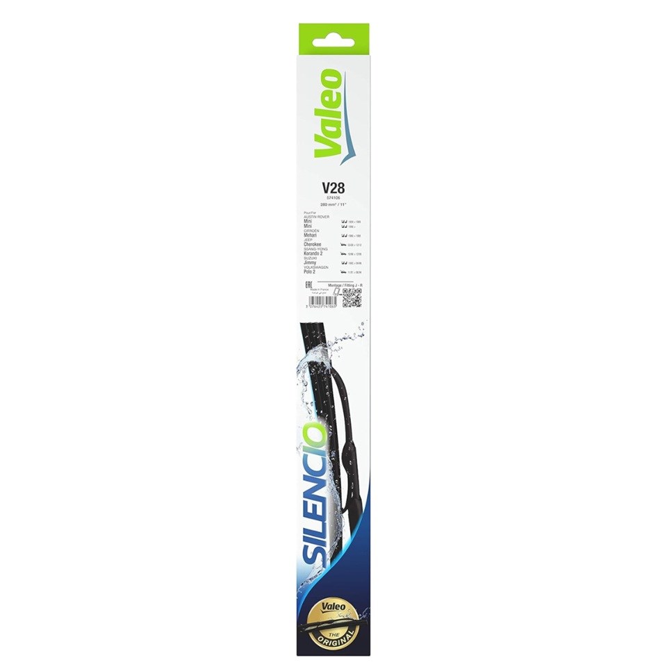 VALEO SİLECEK SÜPÜRGESİ 280 MM ARKA FORD C-MAX/FIESTA/FOCUS-LADA NIVA-VW POLO
