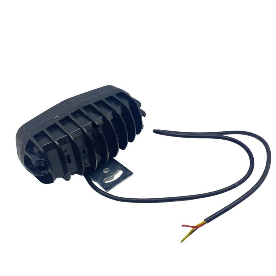 9V-85V OFF-ROAD LAMBA (KIRMIZI-BEYAZ-SARI) (BEYAZ-SARI ÇAKARLI) (3X10W LEDLİ) (122*60 MM) MOTOSİKLET