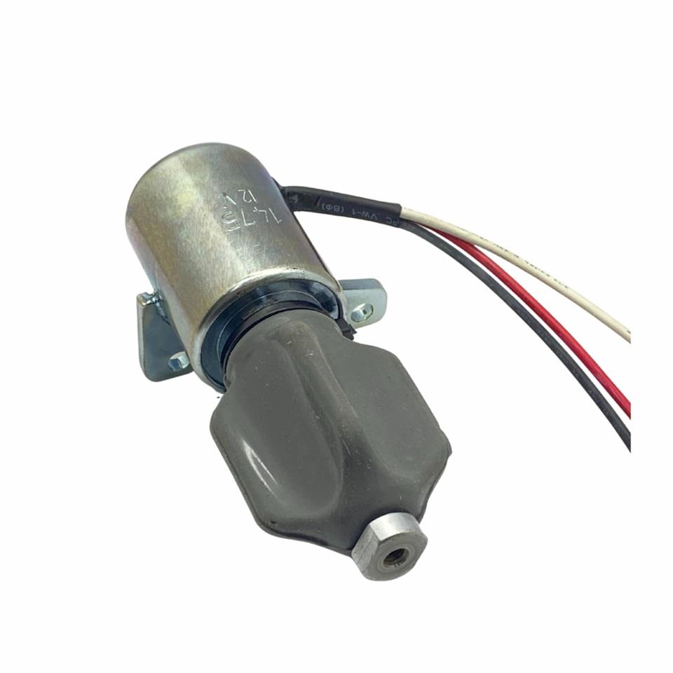 12V STOP SELENOİDİ YAN AYAKLI (L TİPİ-SAĞ AYAK) CUMMINS