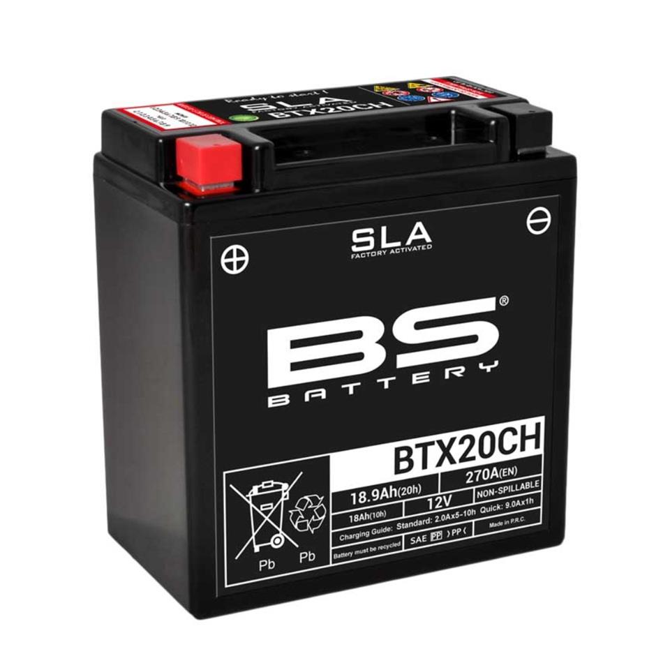 BS BATTERY 12V 18.9 AH MOTOSİKLET AKÜSÜ 270 A (EN) (150*87*161) (BTX20CH) (TERS)