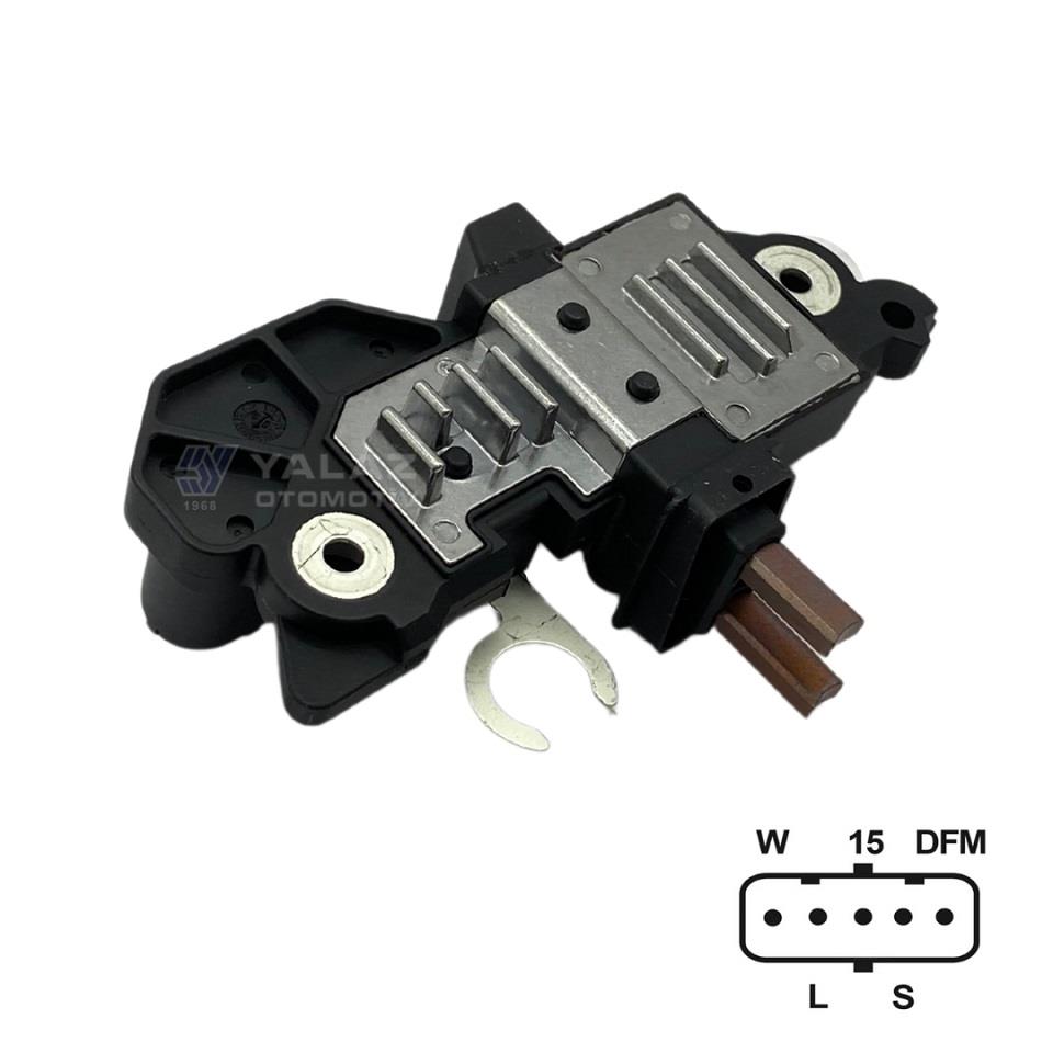 24V KÖMÜRLÜ KONJEKTÖR F00M (W-L-15-S-DFM) MAN TGX-MERCEDES AXOR-SCANIA