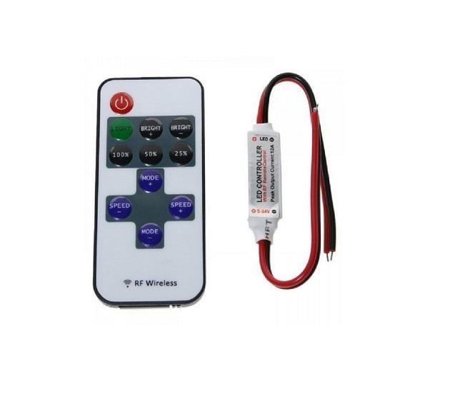 UZAKTAN KUMANDALI LED KONTROL MODÜLÜ (9 MODLU TEK DEVRELİ)