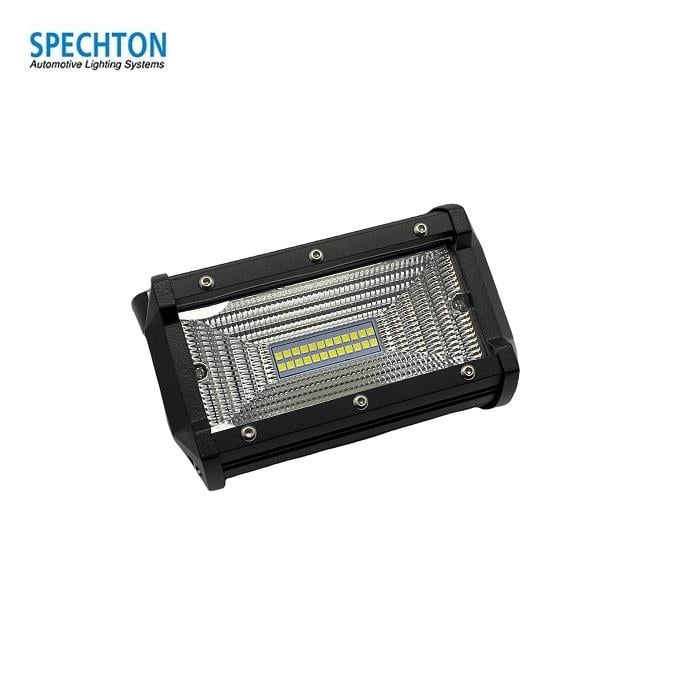 12V-30V OFF-ROAD LED BAR ÇİFT SIRA BEYAZ (24 X 3W) (127*79*64 MM)