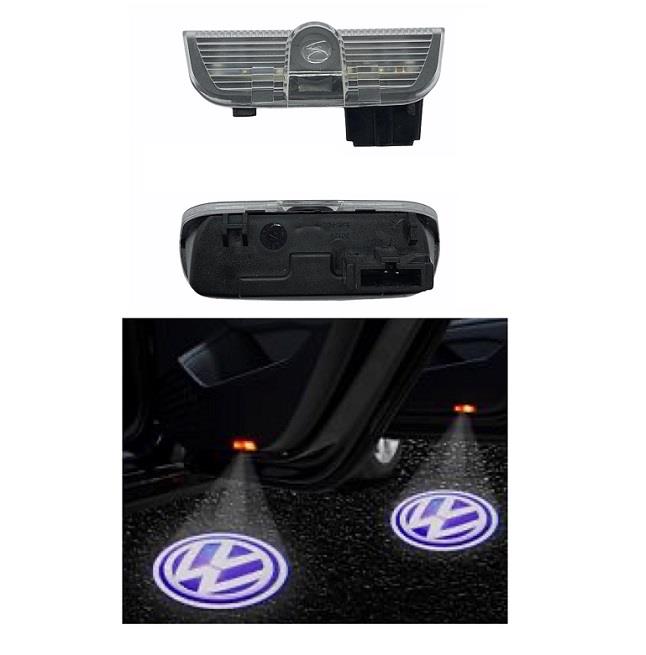 KAPI ALTI LOGO LAZER IŞIK LED GEÇMELİ 3D (VW) (2 AD)