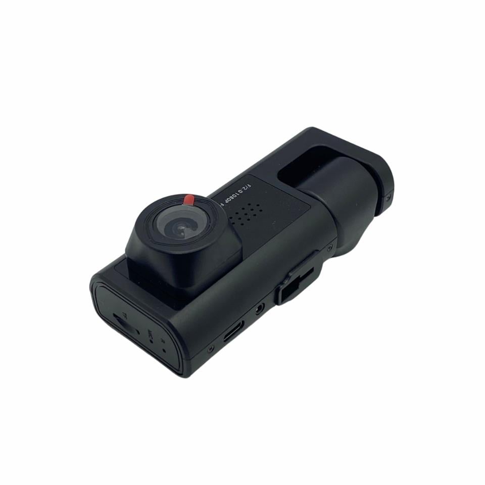 ARAÇ İÇİ YOL KAYIT KAMERASI EKRANLI 1080 HD (ÖN-ARKA KAMERALI/GECE GÖRÜŞLÜ/İÇ-DIŞ) (32 GB) Wİ-Fİ
