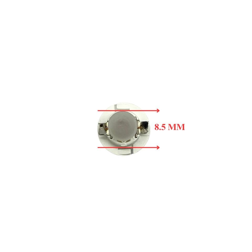 12V DUYLU GÖSTERGE AMPULÜ DİPSİZ 1.5W (BUZLU CAM) (8.5 MM) OPEL