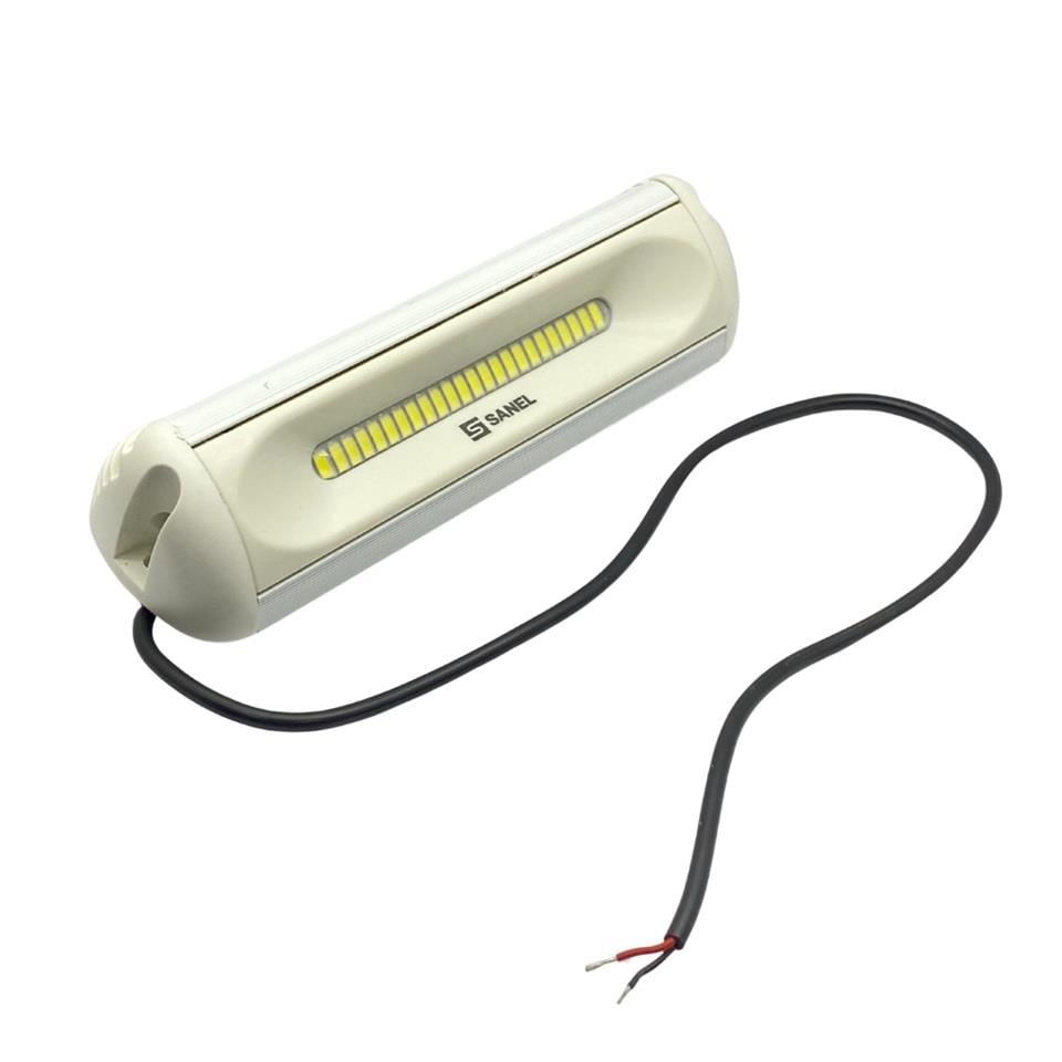 SANEL 10V-30V DIŞ AYDINLATMA LAMBASI (TAVAN LAMBASI) (24*0.5W LED) (SU GEÇİRMEZ) (200*55 MM) 