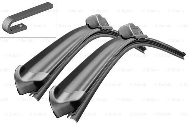 BOSCH SİLECEK SÜPÜRGESİ 600/400 MM AEROTWIN (AR601S) FORD-NISSAN-RENAULT-SUZUKI-TOYOTA (KANCALI)