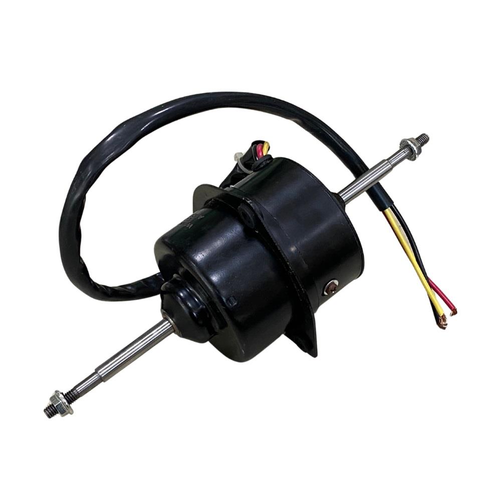 24V KALORİFER MOTORU ÇİFT MİLLİ (3 KULAK-VİDALI)