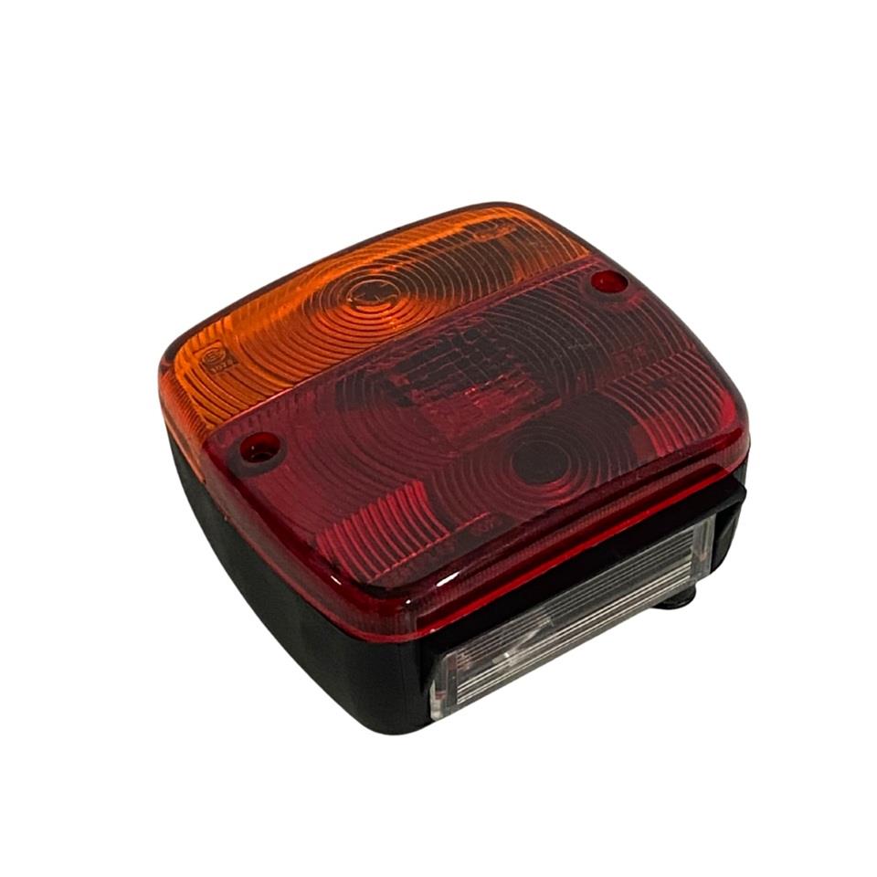 STOP LAMBASI EMA TİPİ (FREN-PARK-PLAKA-SİNYAL) (108*106 MM) KARAVAN-RÖMORK SOL 
