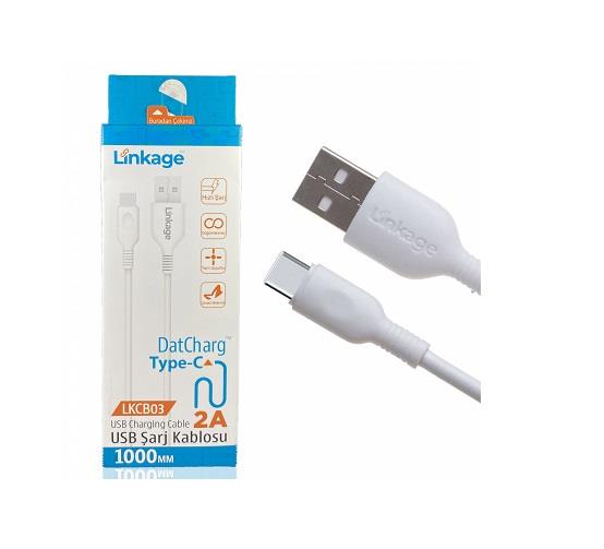 TELEFON DATA-ŞARJ KABLOSU 2 A (USB) (1 MT) TYPE-C