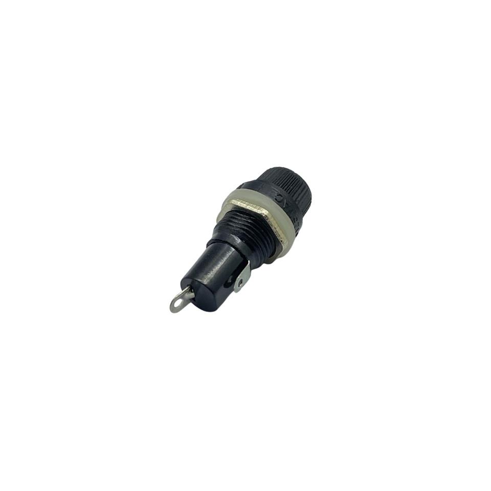MİNİ CAM SİGORTA YUVASI (SİGORTASIZ) (10A 250V/15A 125V AC) (12 MM)