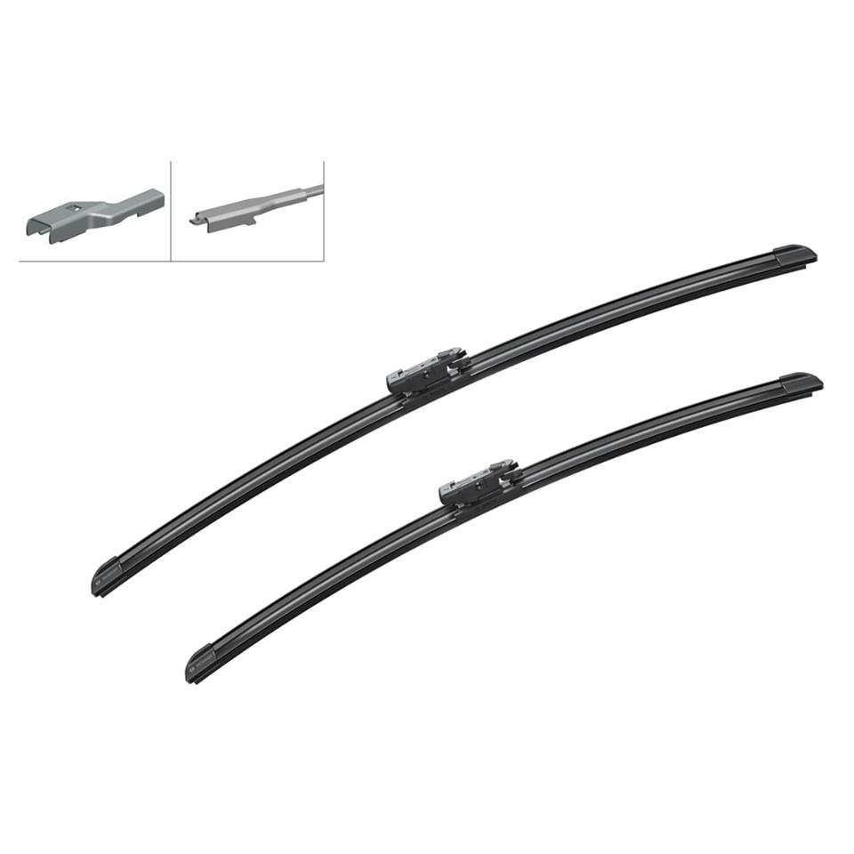BOSCH SİLECEK SÜPÜRGESİ 600/530 MM AEROTWIN (A966S) LAND ROVER-VOLVO S60/S80/V70/XC70/XC90-VW TIGUAN
