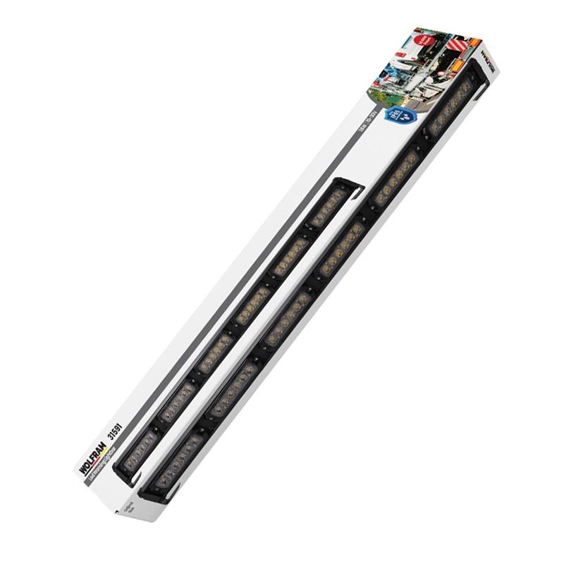 WOLFRAM 10V-30V LED BAR OFF-ROAD SARI (14 FONKSİYONLU) (ÇAKAR TEPE LAMBA) (91 CM) E9