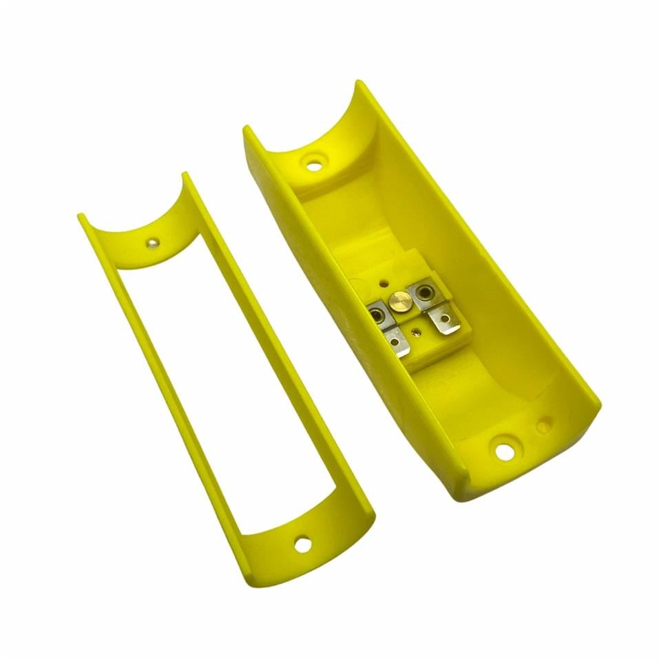 DURACAK (STOP) İKAZ BUTONU BORU TİP SARI (DİK) (111*37 MM) BELEDİYE OTOBÜSÜ