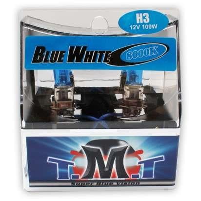 T.M.T 12V H3 AMPUL 100W 8000K (KOREA) ( 2 AD)