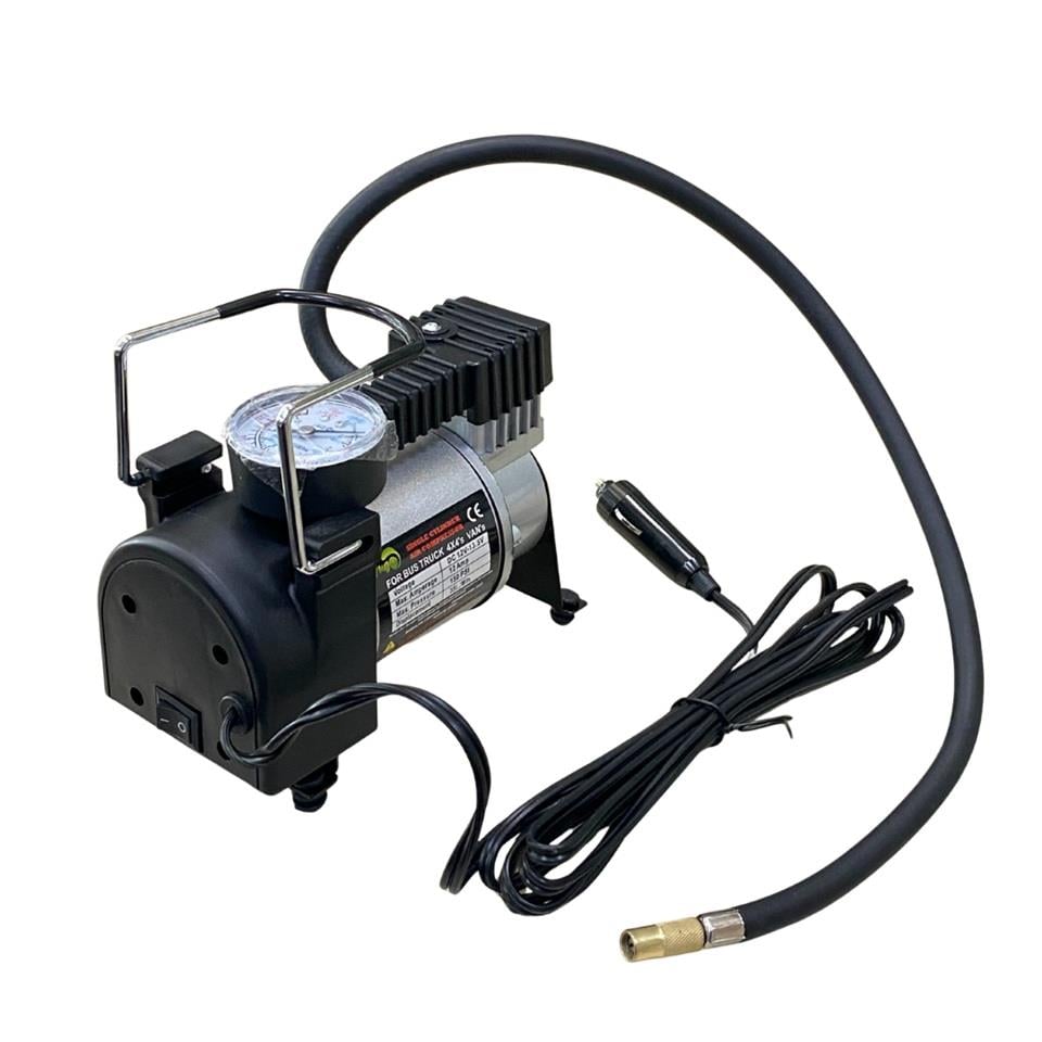 12V LASTİK ŞİŞİRME HAVA KOMPRESÖRÜ METAL PİSTONLU 150 psi (TAMİR KİTLİ)