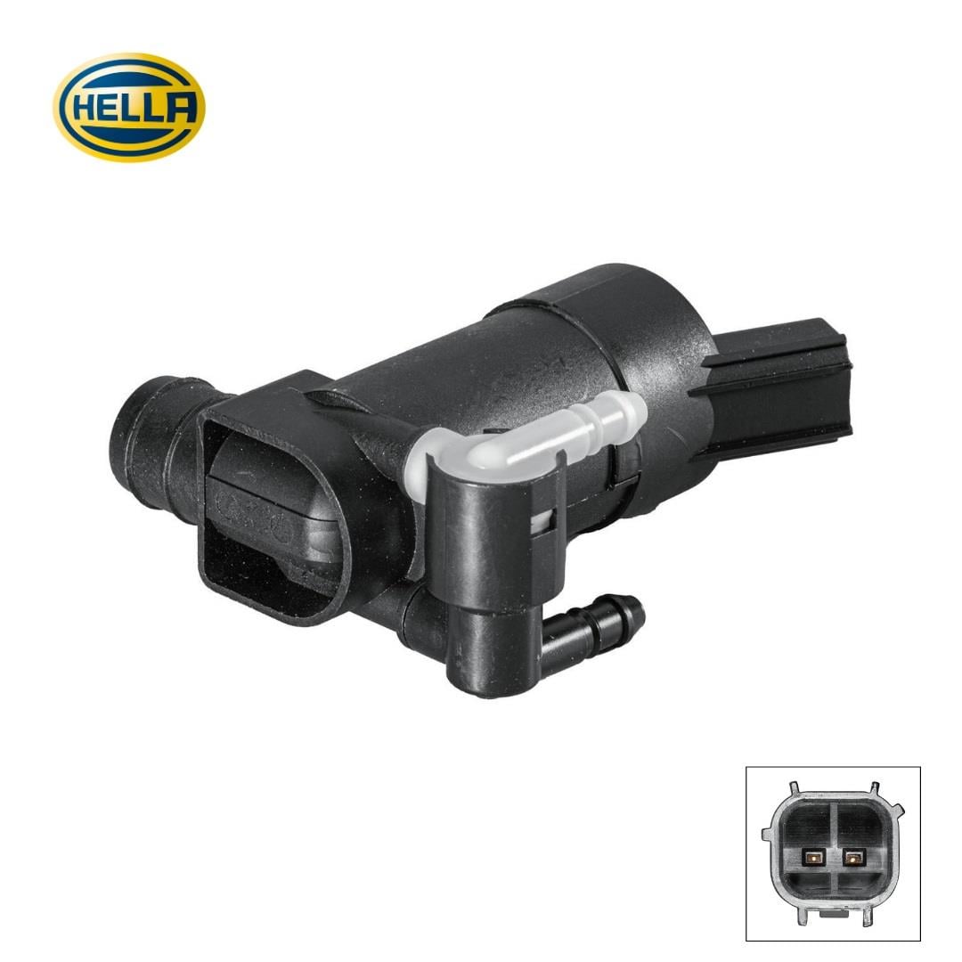 HELLA 12V SU FISKİYE MOTORU ÇİFT ÇIKIŞ (SOKETLİ) FORD-VOLVO