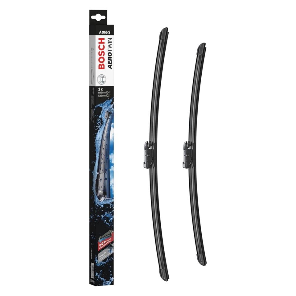 BOSCH SİLECEK SÜPÜRGESİ 600/530 MM AEROTWIN (A966S) LAND ROVER-VOLVO S60/S80/V70/XC70/XC90-VW TIGUAN