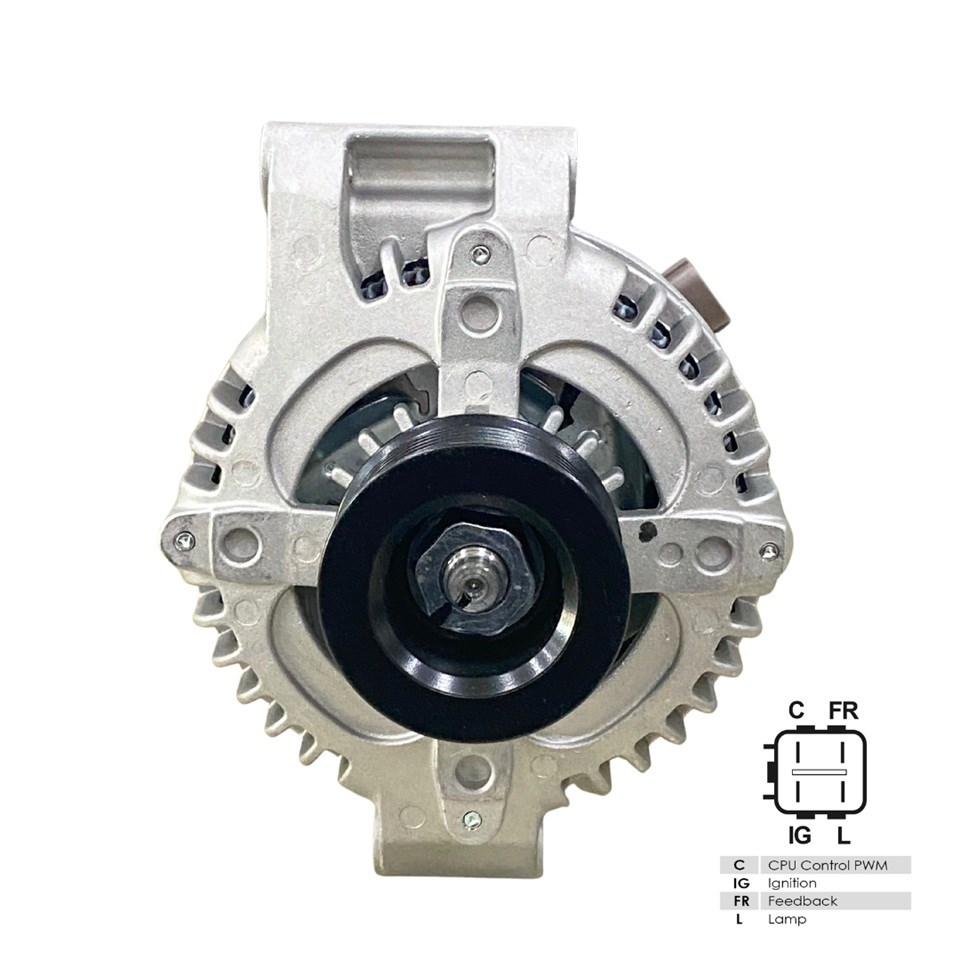 12V ALTERNATÖR DİNAMO DENSO TİPİ 105 A (C-IG-FR-L) (4 FİŞ) HONDA ACCORD VII/CIVIC VIII/CR-V II
