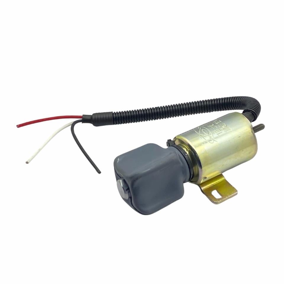 12V STOP SELENOİDİ AYAKLI (TERS) MITSUBISHI-SUPERSTAR-VOLVO-WOODWARD