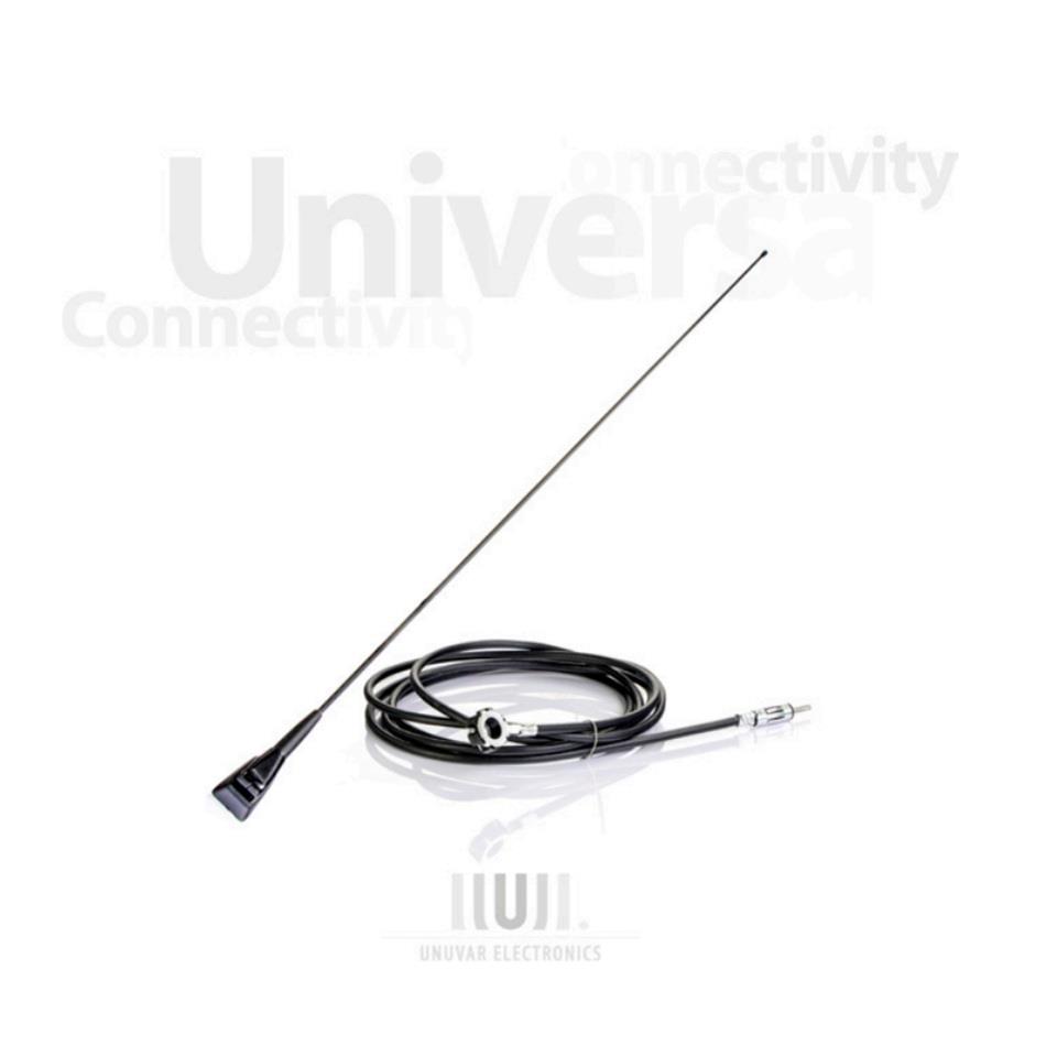 ÜNÜVAR ANTEN KOMPLE (ÇUBUĞU+TABANI+KABLOSU) RENAULT R9/R11/R12/R19/R21