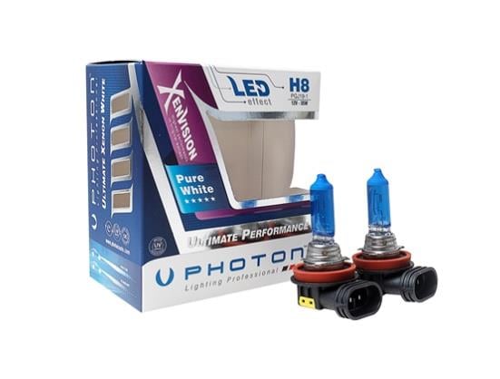 PHOTON 12V H8 AMPUL 35W 5000K (BEYAZ IŞIK) (2 AD)
