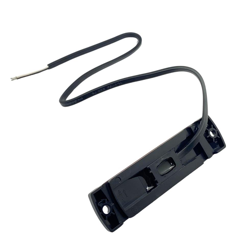 FRISTOM 12V-24V YAN İKAZ LAMBASI (SİDE MARKER) LEDLİ KIRMIZI KRONE TİP DORSE (130*32 MM) E9