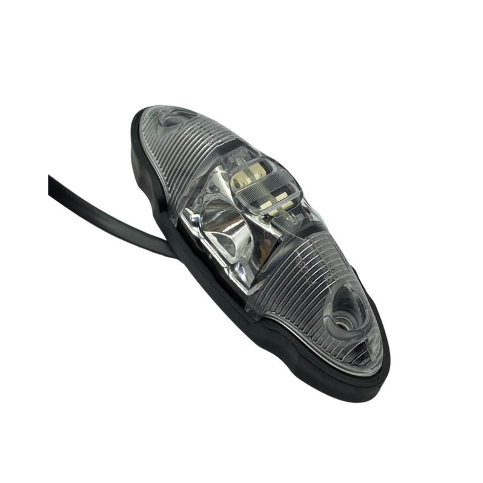 FRISTOM 12V-24V YAN POZİSYON LAMBASI SİDE MARKER LEDLİ (SARI-KIRMIZI-BEYAZ) (122*41 MM) E9