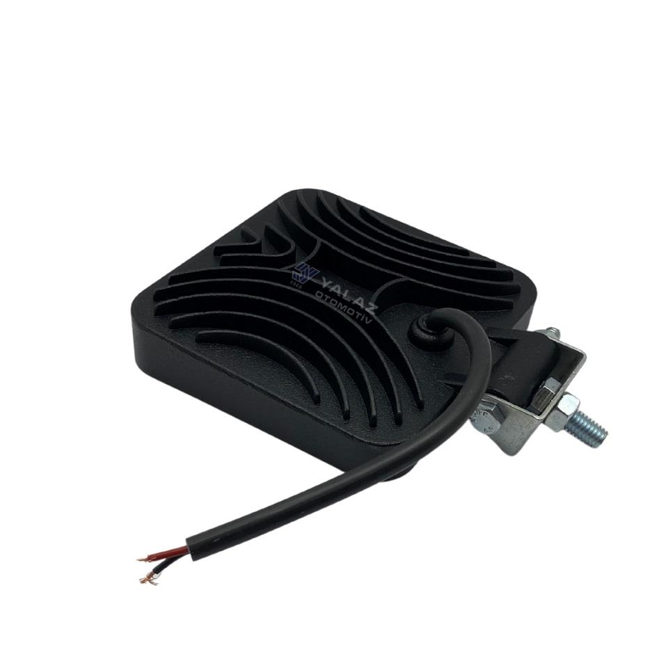 8V-110V ÇALIŞMA LAMBASI KARE (16 LEDLİ 48W) (108*108*28 MM) 