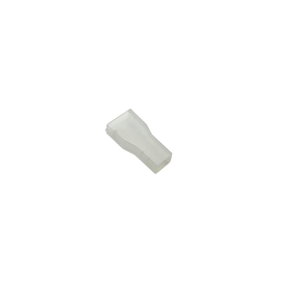 FİŞ KILIFI PVC STANDART 6.3 MM (BEYAZ)
