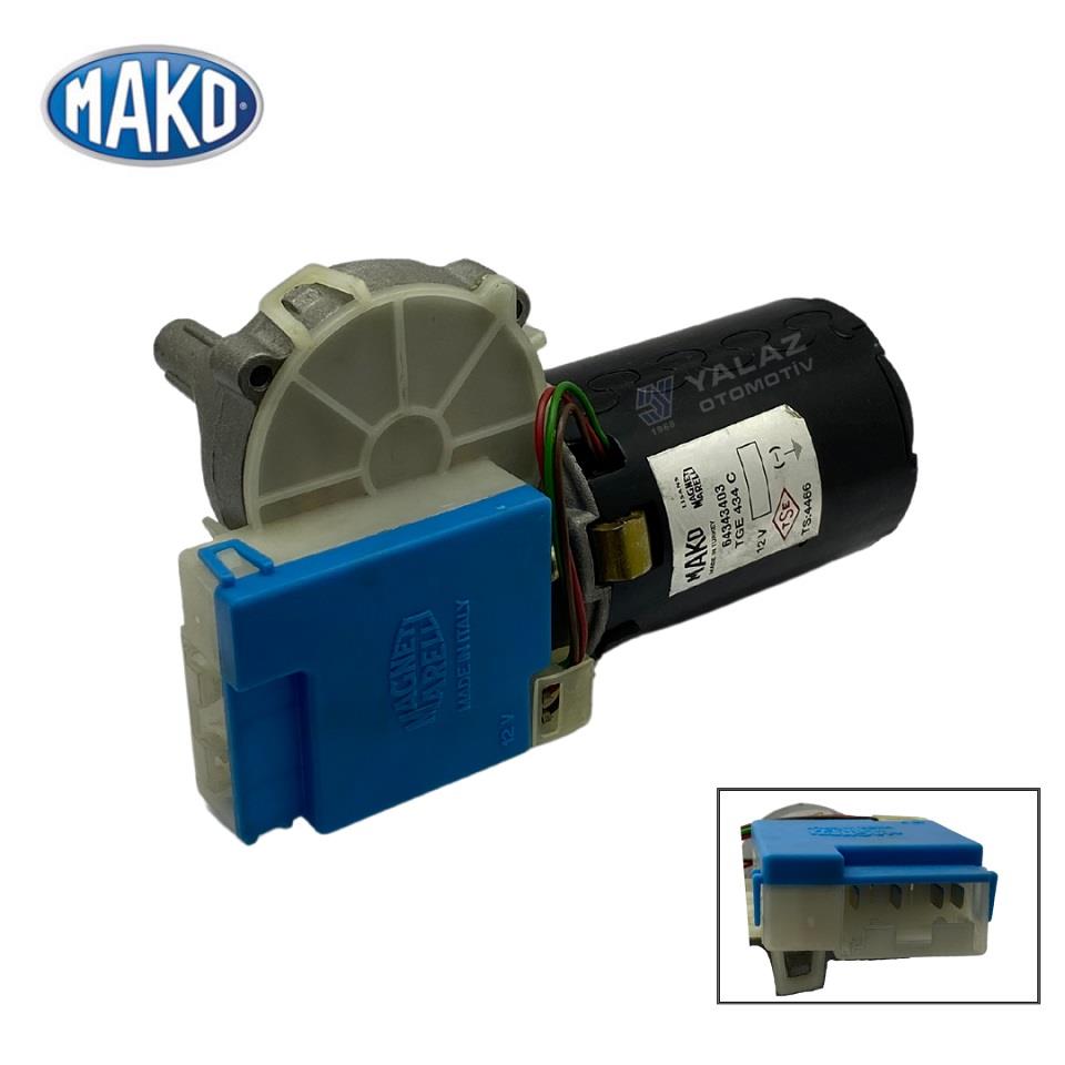MAKO 12V SİLECEK MOTORU (SOKETLİ 4 FİŞ) FIAT PALIO/SIENA 1998 >