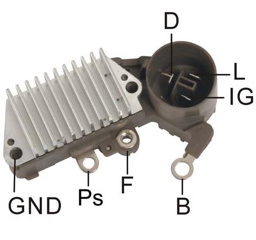 12V ALTERNATÖR KONJEKTÖR (3 FİŞ YUVARLAK SOKET) (D-IG-L) SUZUKI SAMURAI/SWIFT KOREA