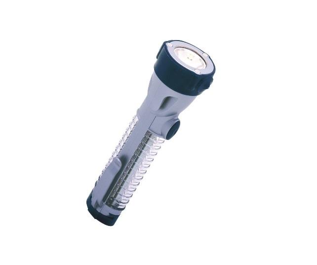 OSRAM EL FENERİ AMPULLU (KRİPTON IŞIĞI) (12 LEDLİ UYARI IŞIKLI) MIKNATISLI CAM KIRMA ÇEKİÇLİ (PİLLİ)