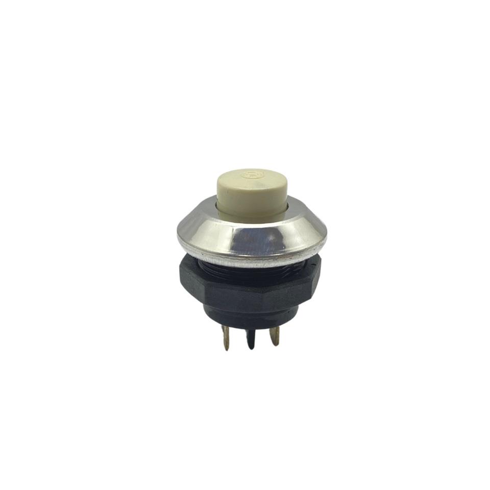 BOSCH BUTON (FİŞLİ) (22 MM) BEYAZ-KROM